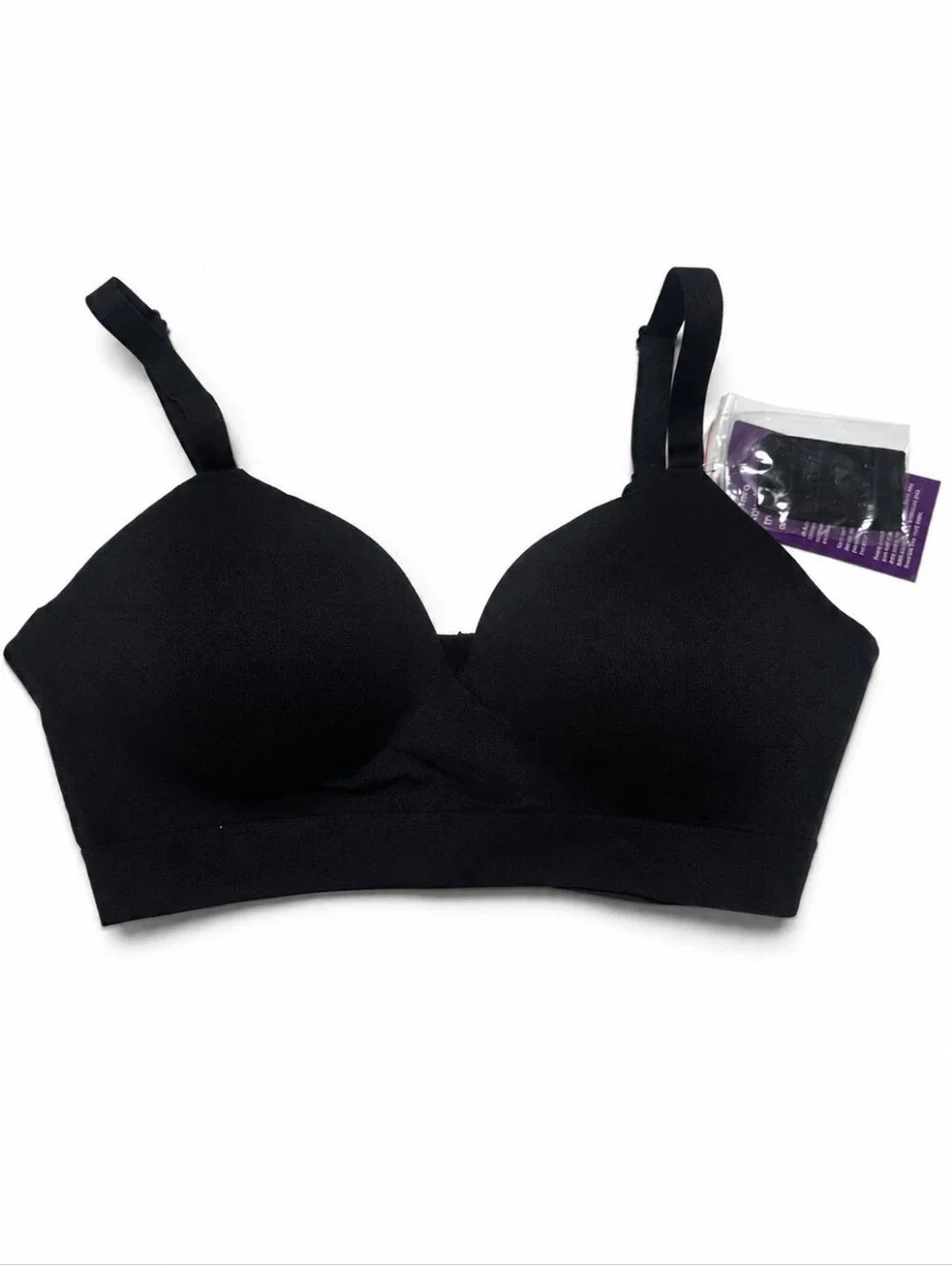 Body & Bra Black Supportive Comfort Bra Size Large NWT